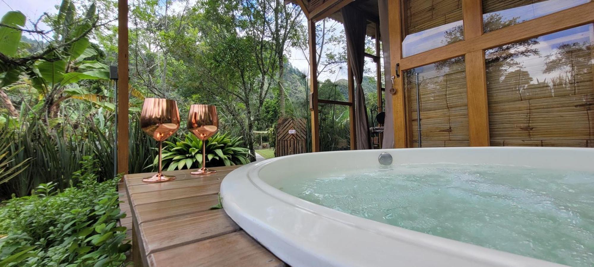Exclusivo Cocora Con Jacuzzi Salento Quindio别墅 外观 照片