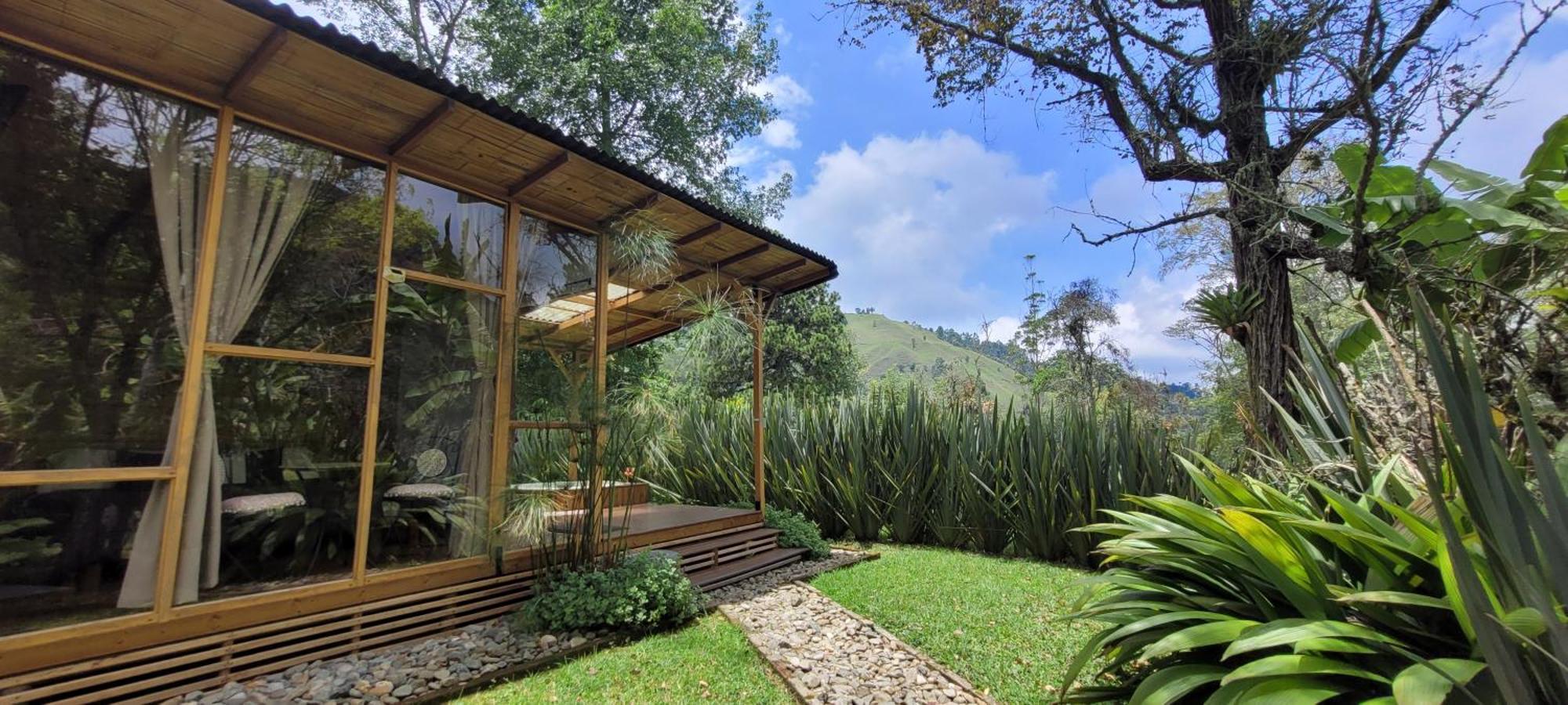 Exclusivo Cocora Con Jacuzzi Salento Quindio别墅 外观 照片